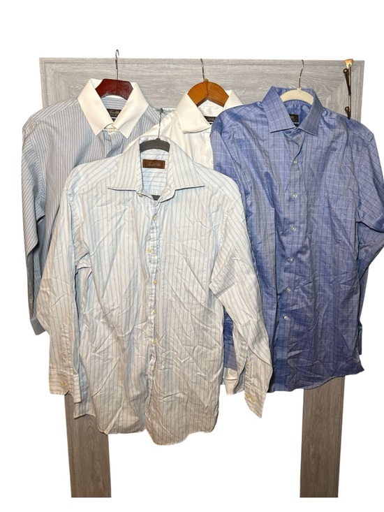 Tasso Elba Other - BUNDLE Tasso Elba Men's Long Sleeved Button Up Dress Shirts Medium